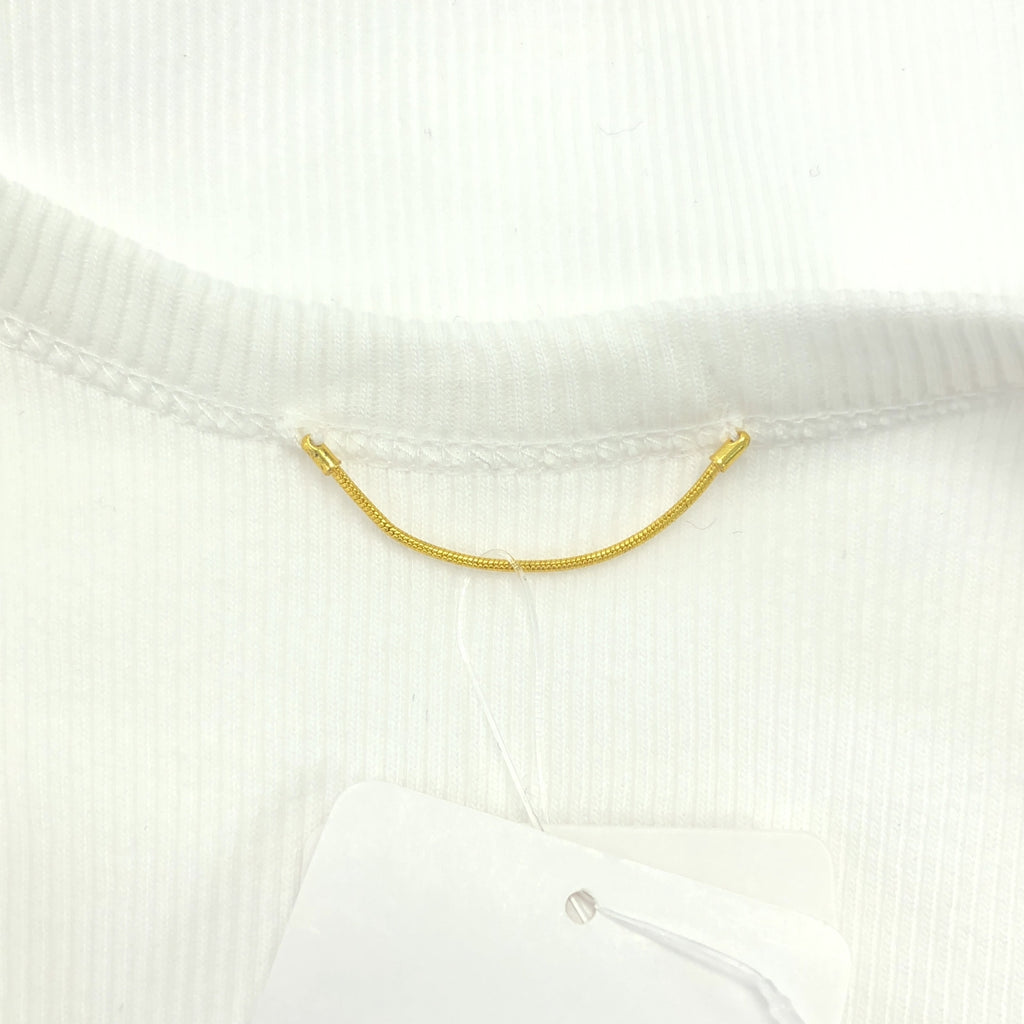 【新品】  Deuxieme Classe / ドゥーズィエムクラス | 2024SS | rib new タンクトップ | F | ホワイト | レディース
