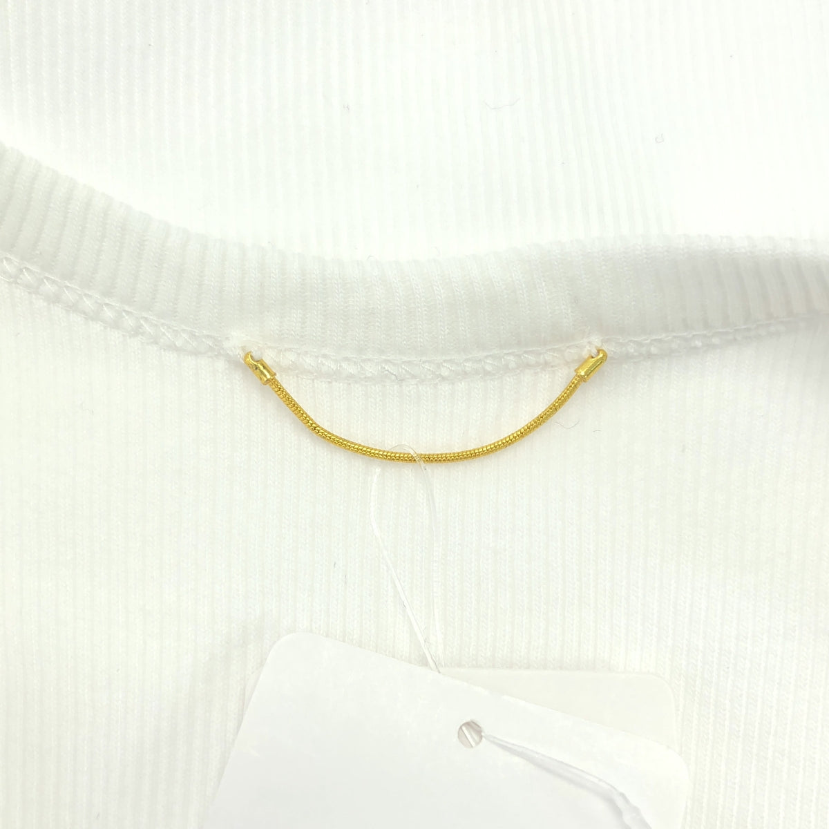 【新品】  Deuxieme Classe / ドゥーズィエムクラス | 2024SS | rib new タンクトップ | F | ホワイト | レディース