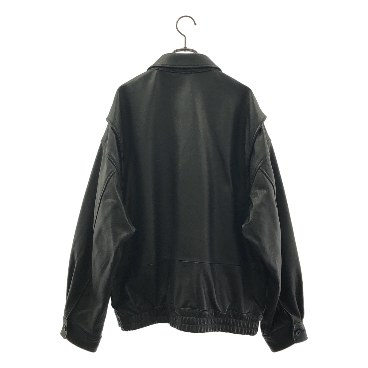 YOKE / 요크 | 2024AW | LEATHER FLIGHT JACKET 가죽 비행 재킷 | 3 | 남성