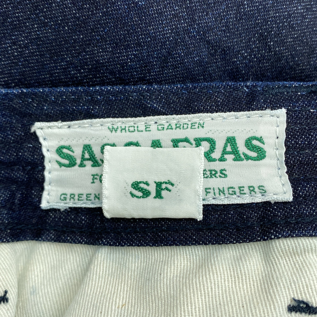 SASSAFRAS / 사사후라스 | Gardening At Night 5 Pants 원예 앳 나이트 5 포켓 데님 팬츠 | S | 남성