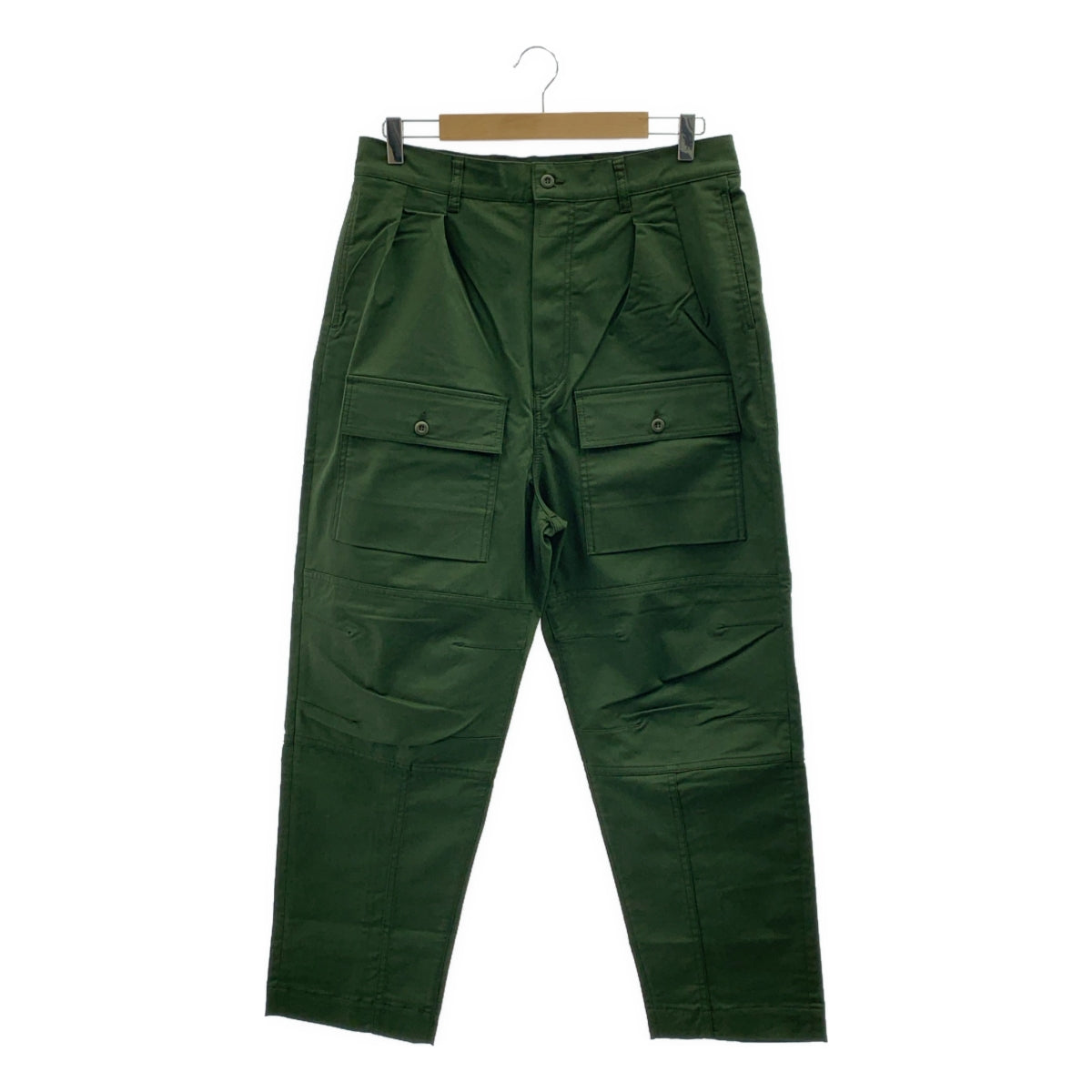 MAISON KITSUNE / 메종 여우 | 코튼 2 탁 카고 바지 | 30 | 남성