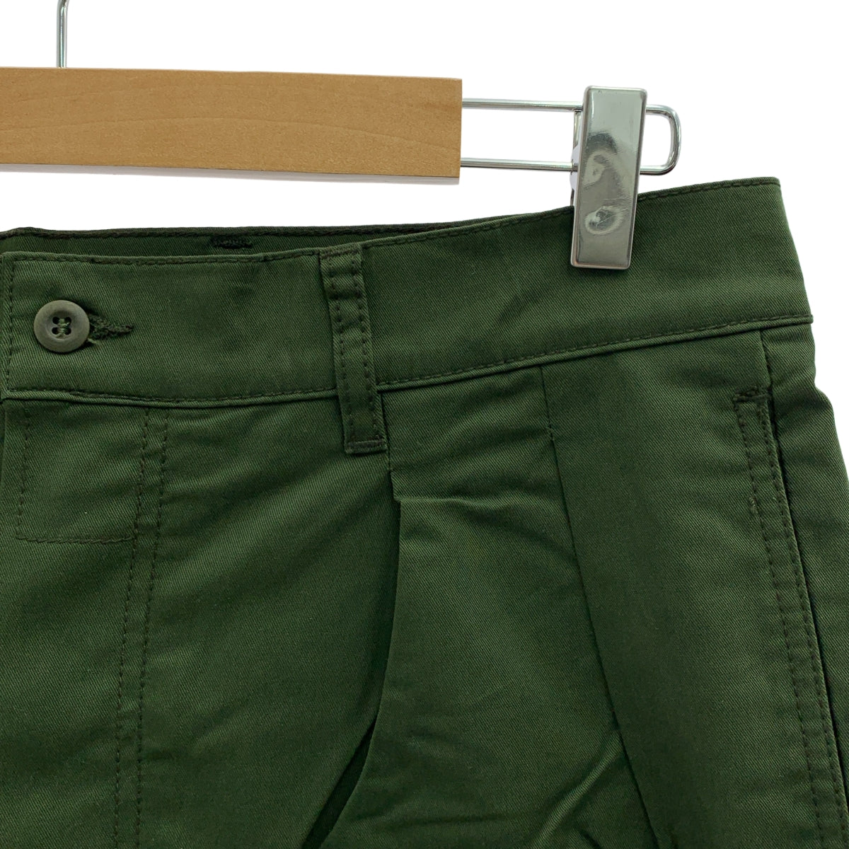 MAISON KITSUNE / 메종 여우 | 코튼 2 탁 카고 바지 | 30 | 남성