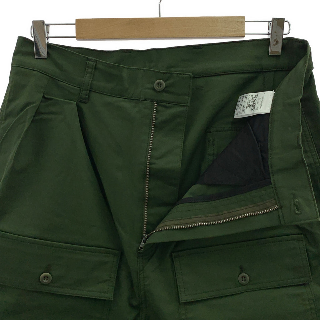 MAISON KITSUNE / 메종 여우 | 코튼 2 탁 카고 바지 | 30 | 남성