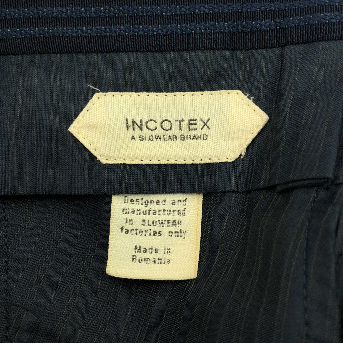 INCOTEX | 1NT035 Wool Slacks | 42 | Men's