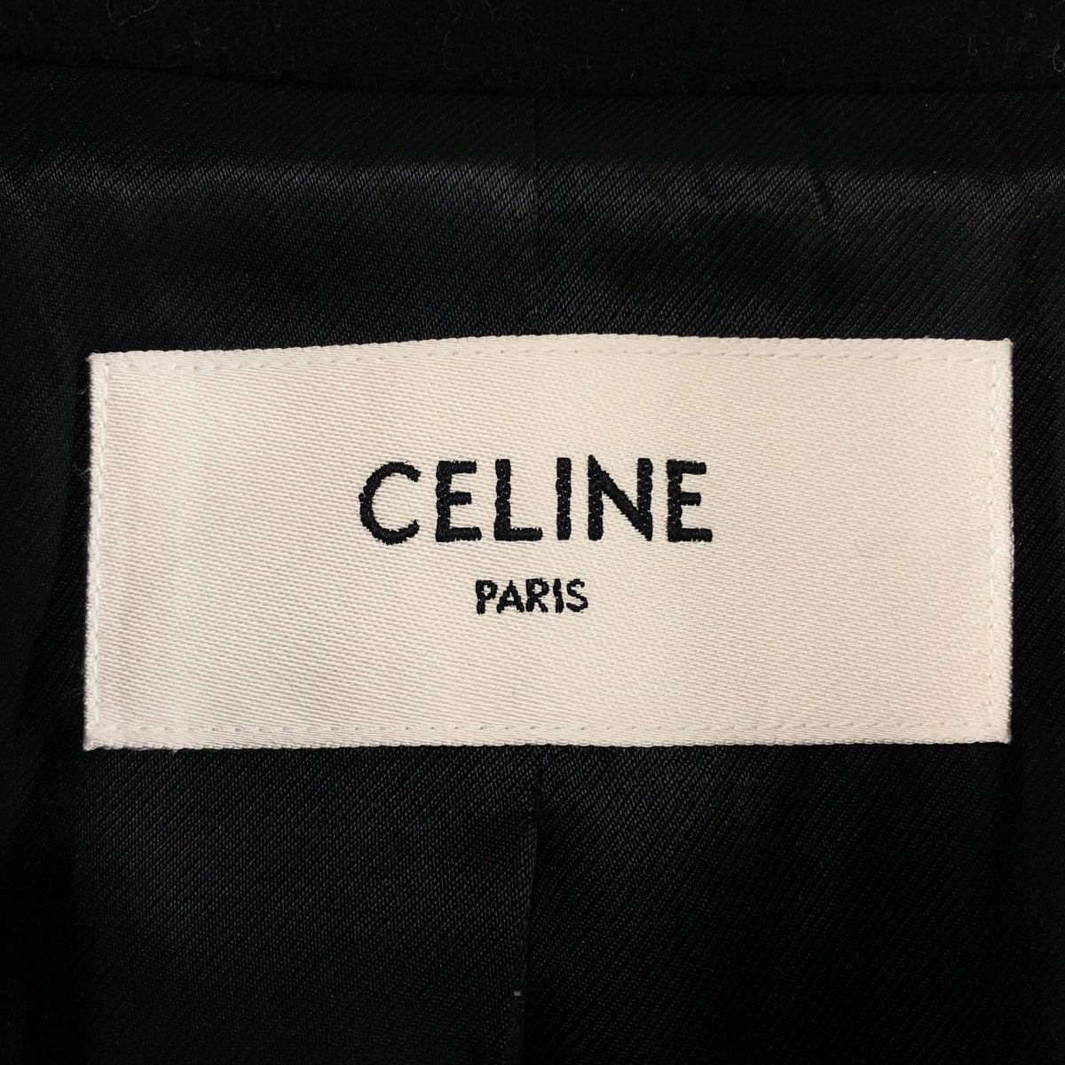 CELINE / セリーヌ | ウール クラシック ダブルブレスト ピーコート | 38 | レディース