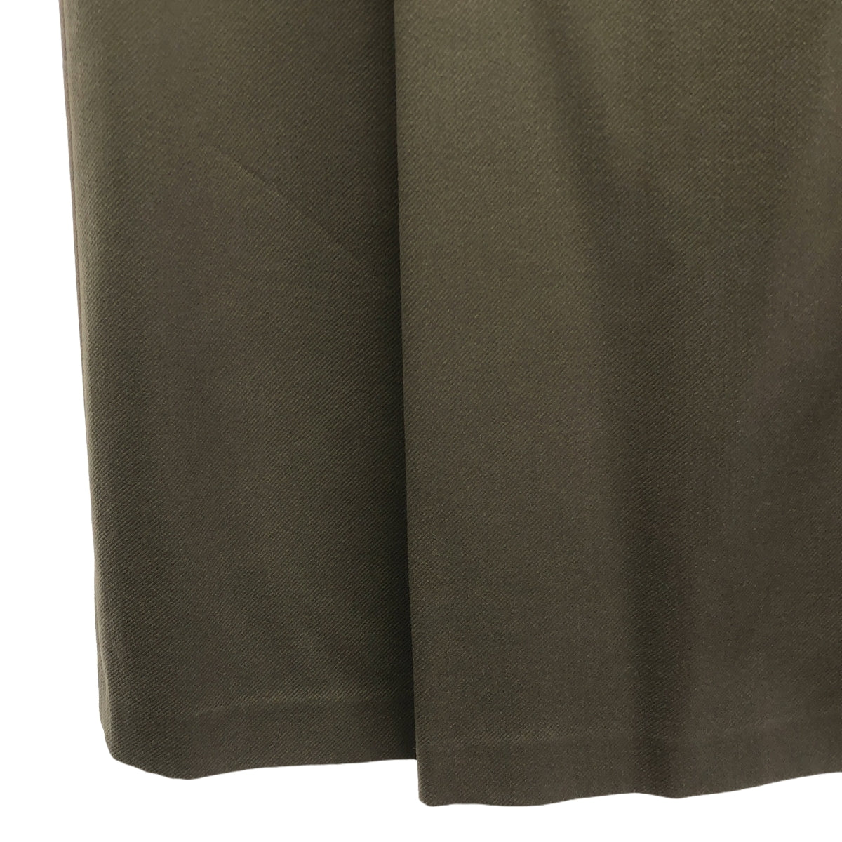 Tomorrowland BALLSEY | 羊毛混紡側邊設計半身裙 | 34 | 卡其色 | 女款