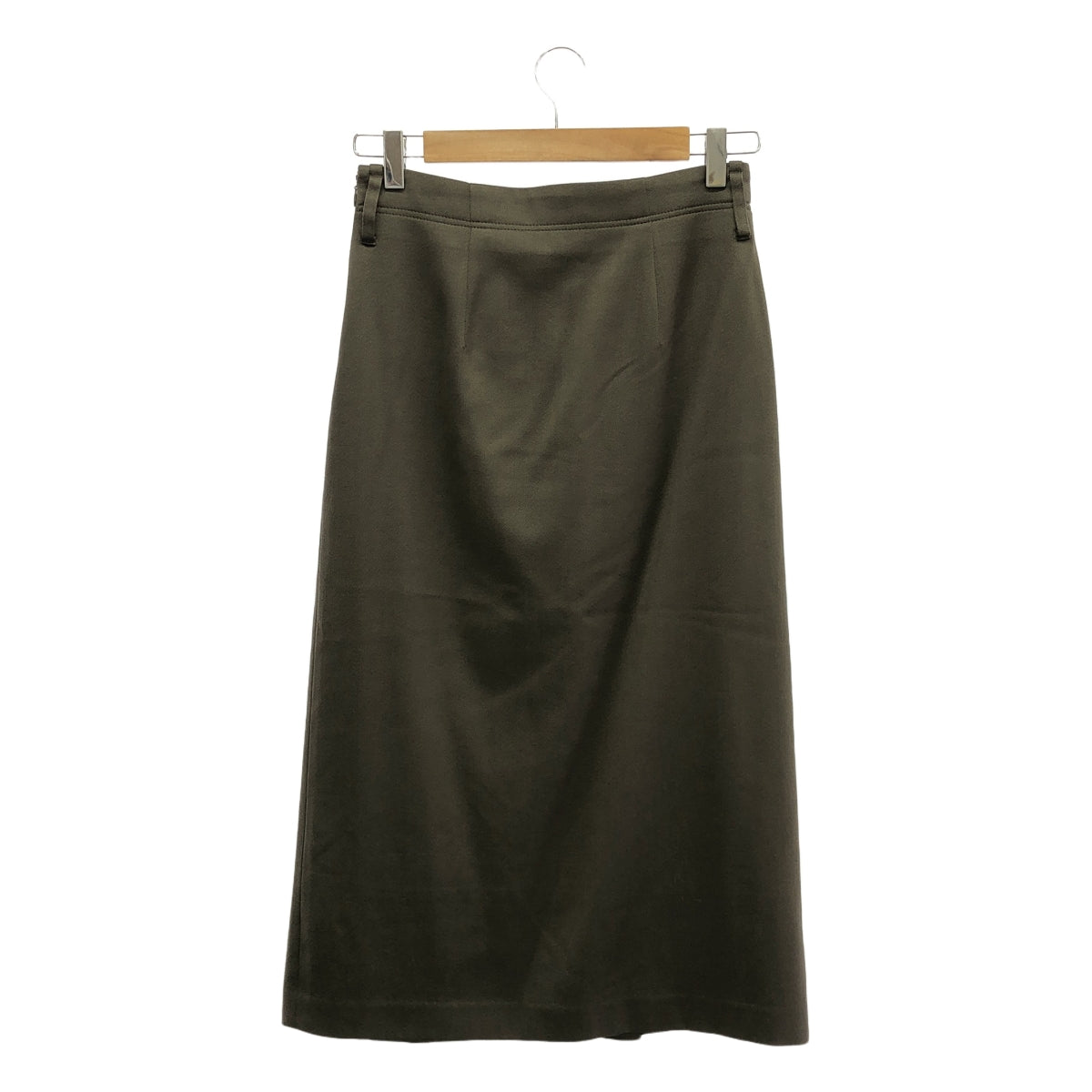 Tomorrowland BALLSEY | 羊毛混紡側邊設計半身裙 | 34 | 卡其色 | 女款