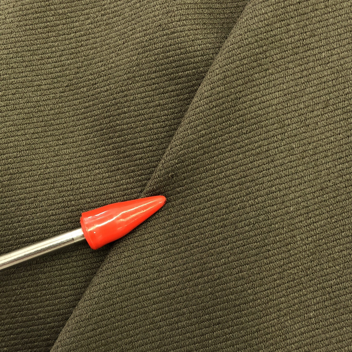 Tomorrowland BALLSEY / トゥモローランドボールジー | ウール混 サイド デザイン スカート | 34 | カーキ | レディース