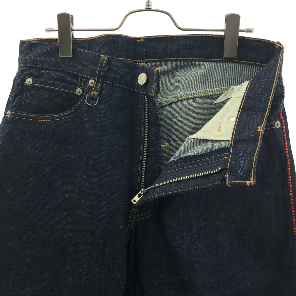 FRAGMENT DESIGN / 프래그먼트 디자인 | × Levi's Fenom 505 DISCO 라인 스톤 데님 팬츠 | W32 L31 |