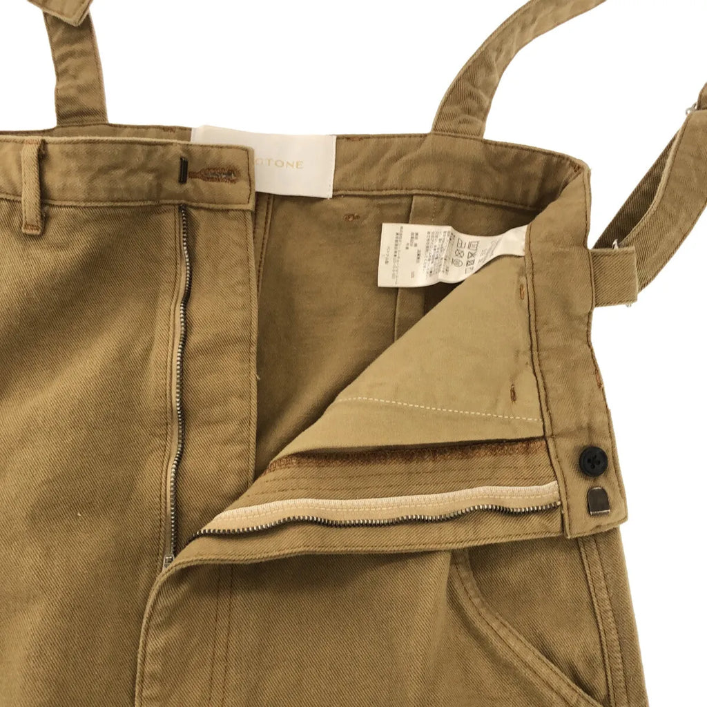 【美品】  LIVINGTONE / リヴィントーン | 2023AW | × Ron Herman Super high-rise w/suspenders パンツ | 36 | カーキ | レディース