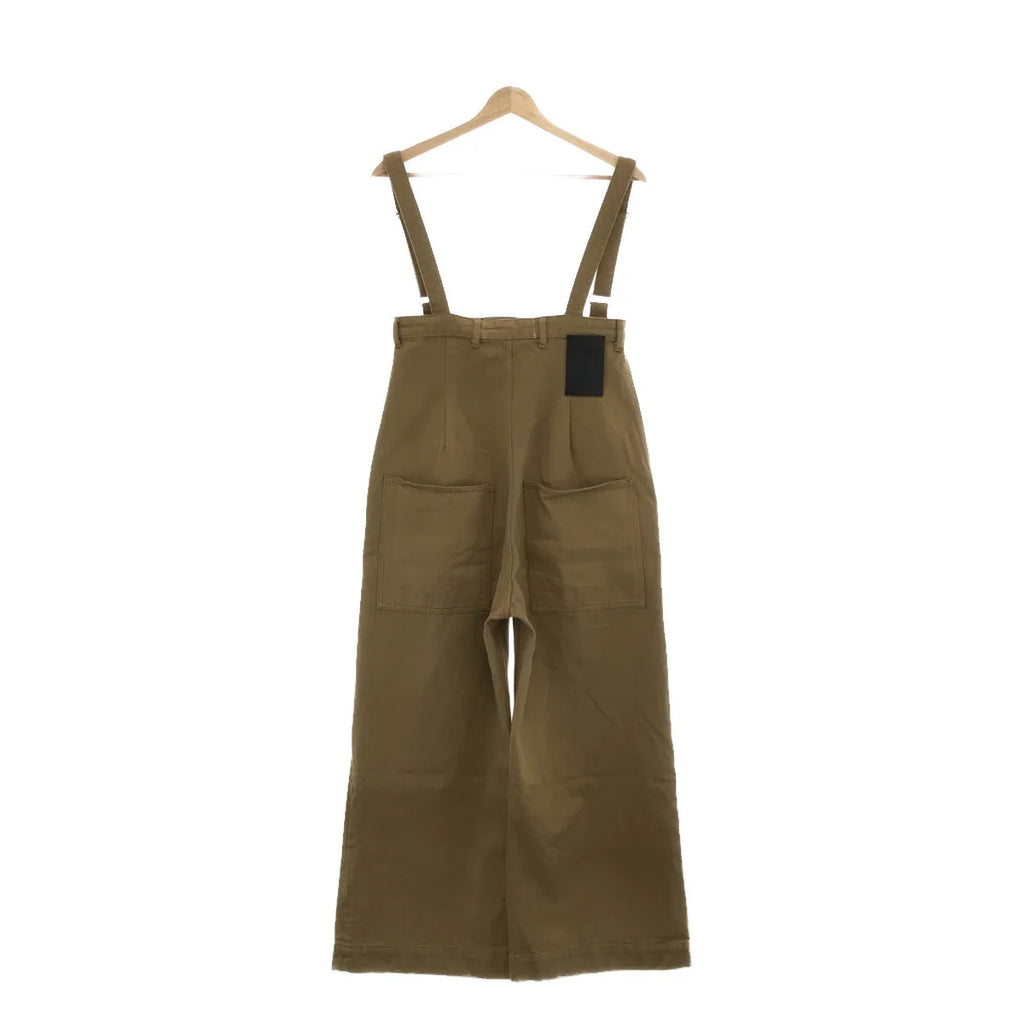 【美品】  LIVINGTONE / リヴィントーン | 2023AW | × Ron Herman Super high-rise w/suspenders パンツ | 36 | カーキ | レディース