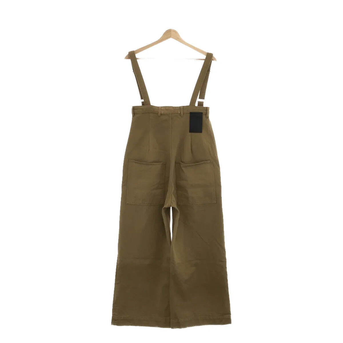 【미품】 LIVINGTONE / 리빈톤 | 2023AW | × Ron Herman Super high-rise w/suspenders 팬츠 | 36 | 카키 | 여성