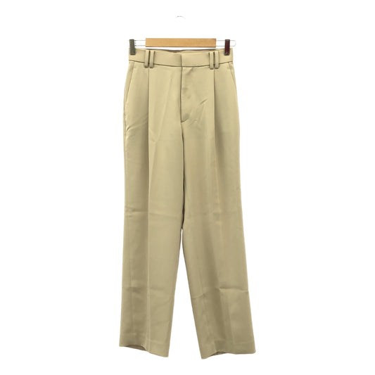 Spick and Span | 2025SS | Stretch Tuck Straight Pants | Size 34 | Women's