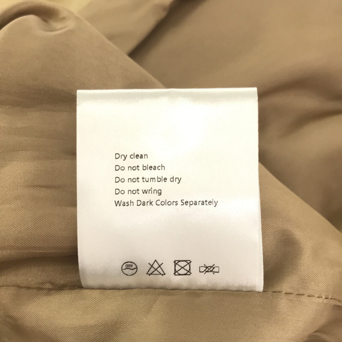 [狀況良好] 低經典 | CPO 半口袋夾克配腰帶 | M |米色 |女性的