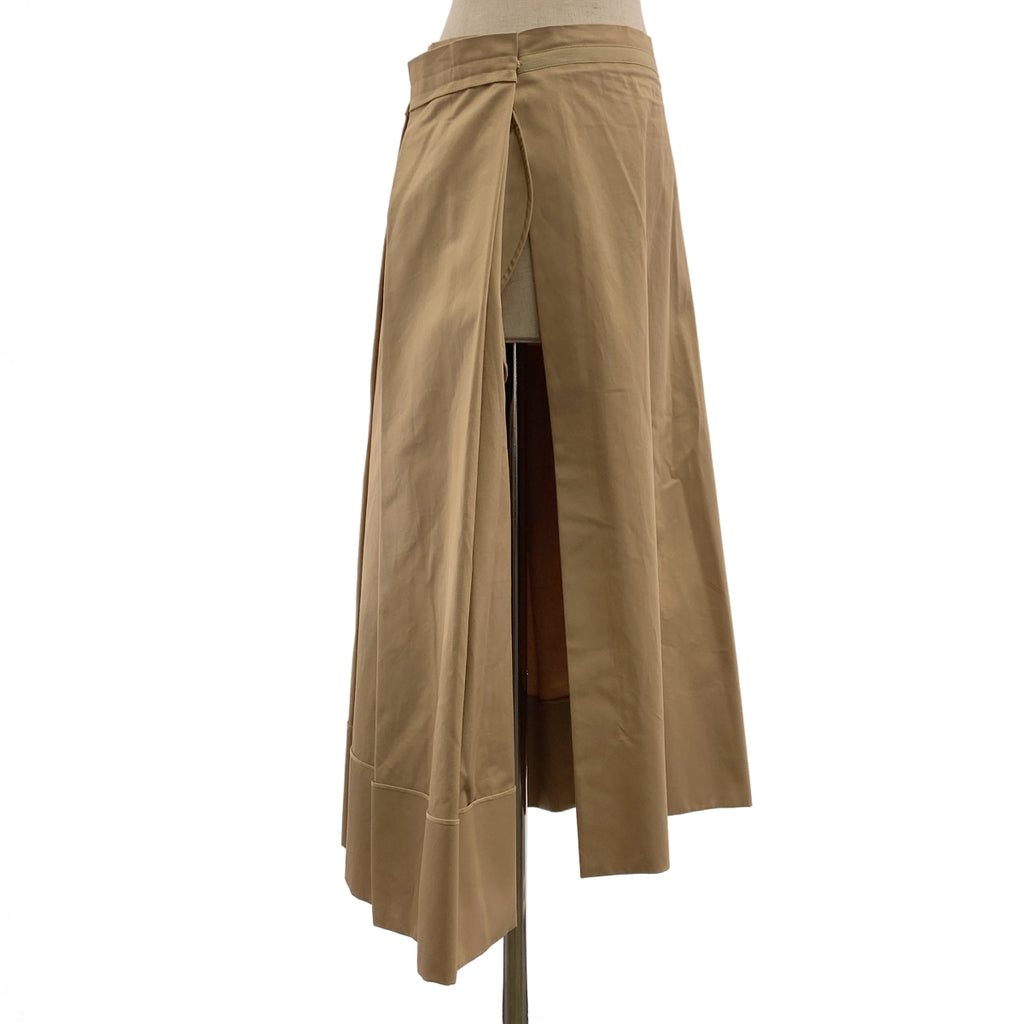 Drawer / ドゥロワー | コットンアシンメトリーラップスカート | 40 | レディース