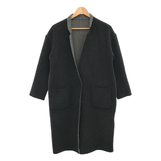 mizuiroind / mizuiroind | Wool blend reversible long coat |