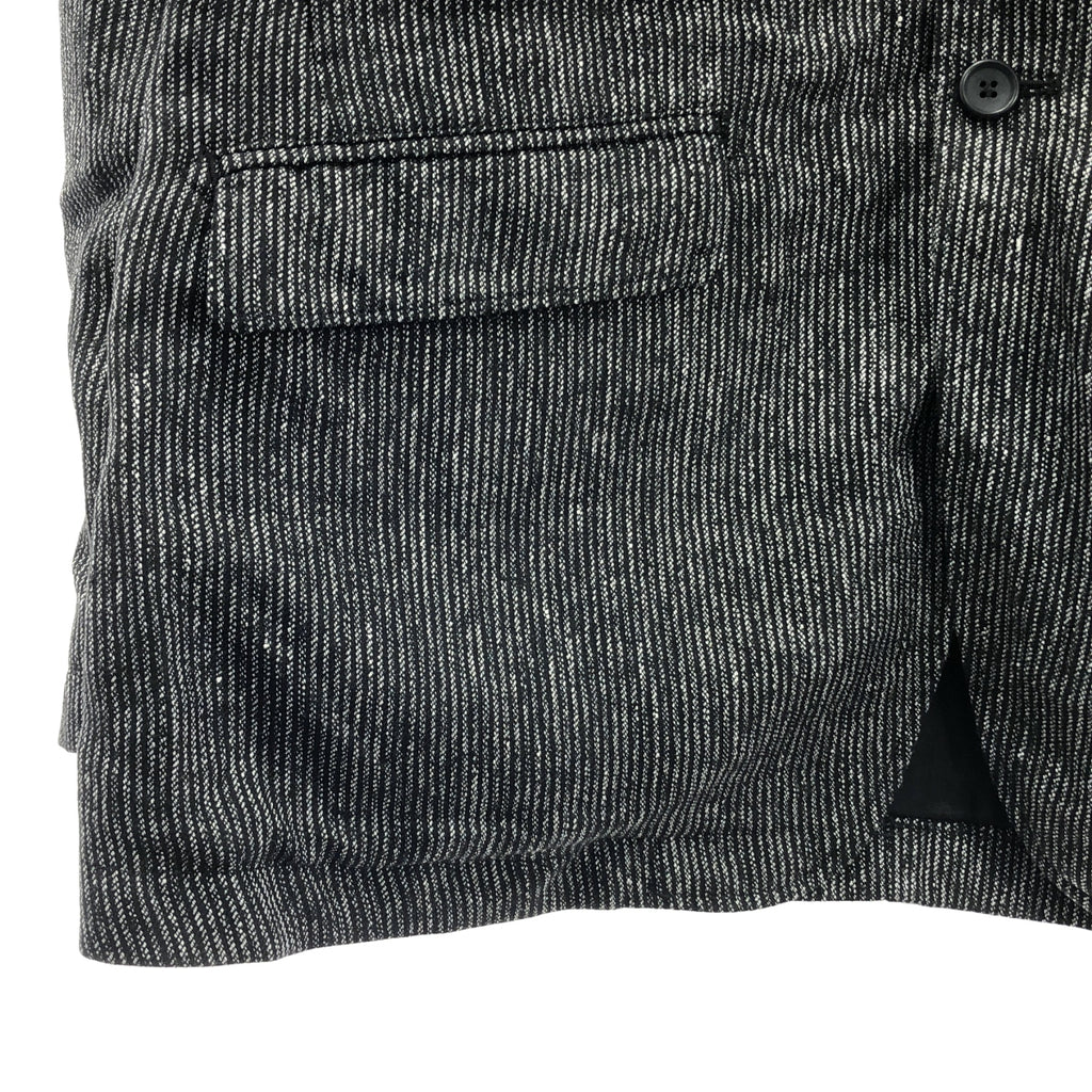 Engineered Garments / エンジニアドガーメンツ | 2024SS | セットアップ LINEN STRIPE / ANDOVER JACKET シングルブレスト ジャケット 総裏地 / ドローストリング 2タック パンツ | S | メンズ