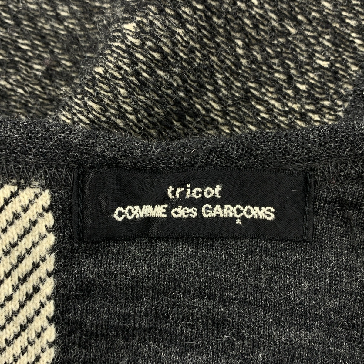 COMME des GARÇONS | 經編布料1999秋冬 |羊毛混紡針織品 |