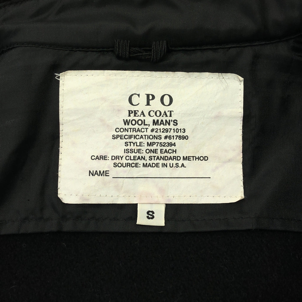 VINTAGE / ヴィンテージ古着 | USA製 CPO ウール シャツ ジャケット | S | ブラック | メンズ