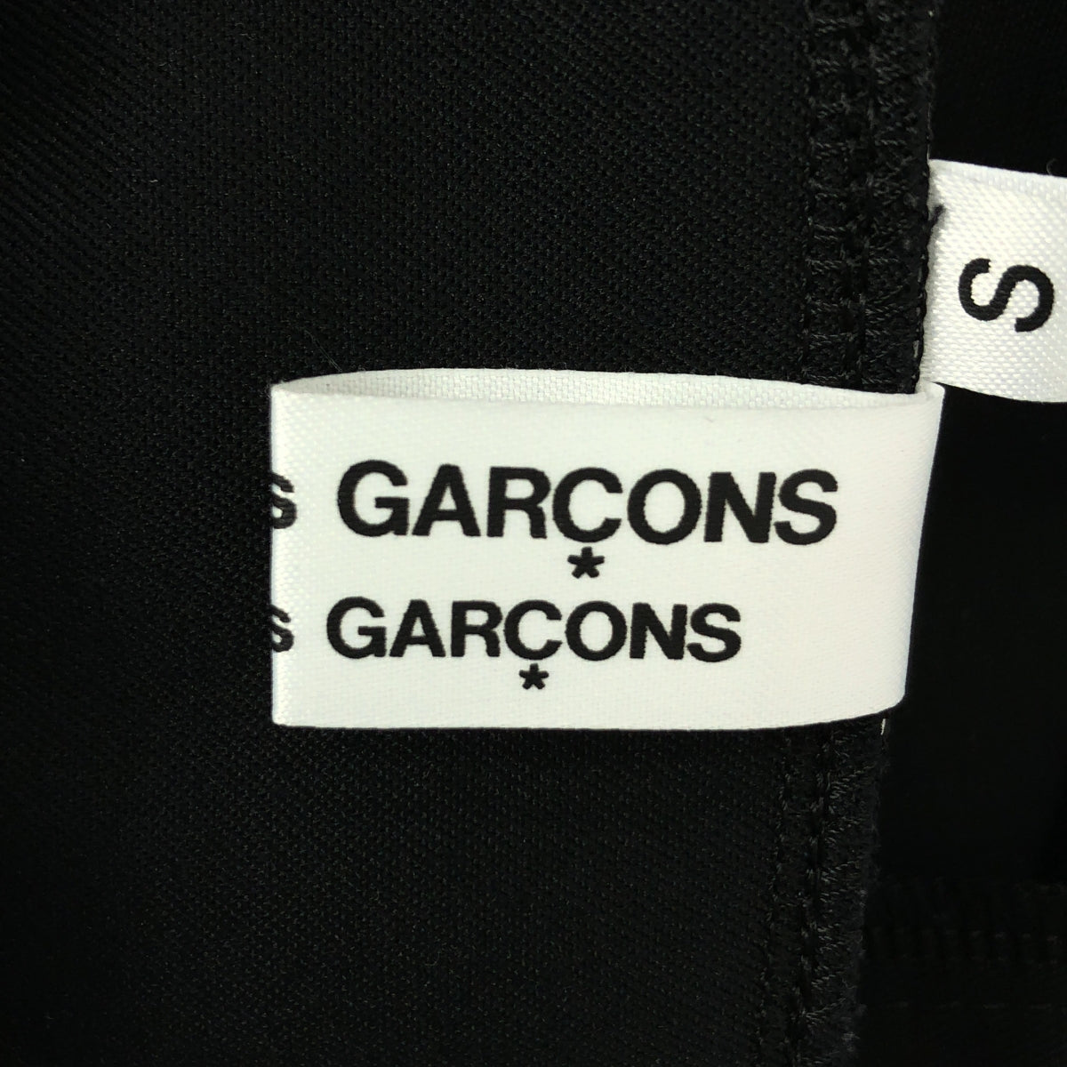 COMME des GARCONS COMME des GARCONS / 콤콤 | 2017AW | 재단 매달려 주름 탁 점퍼 스커트 | S |