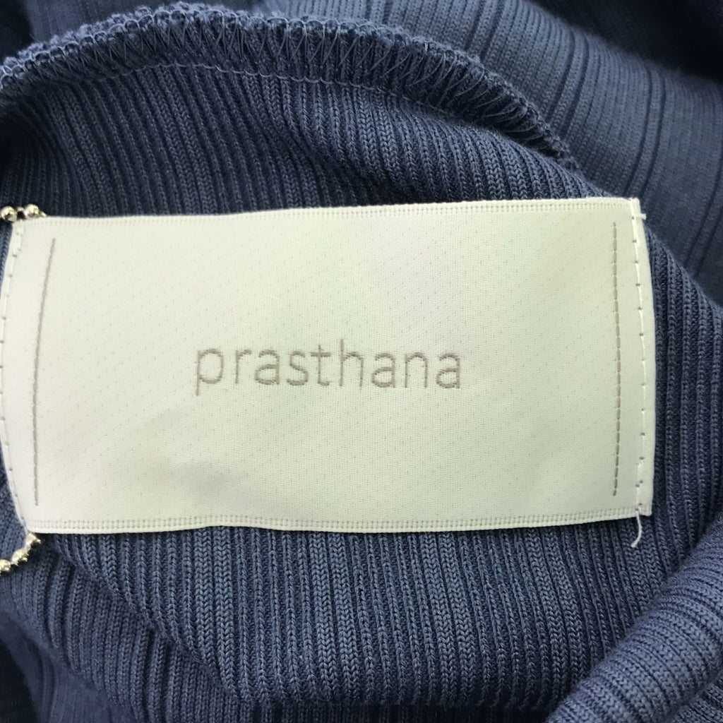 [新] prasthana / Prasthana |底層高領衫 | S |藍色 |男士