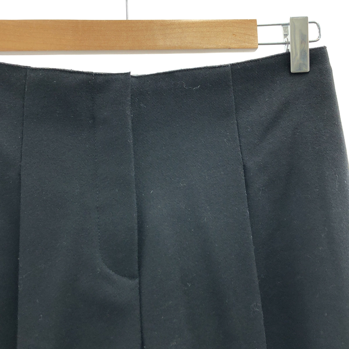 Acne Studios / 여드름 스튜디오 | MUROL RAW AS PAW15 울 턱 테이퍼 팬츠 | 36 |