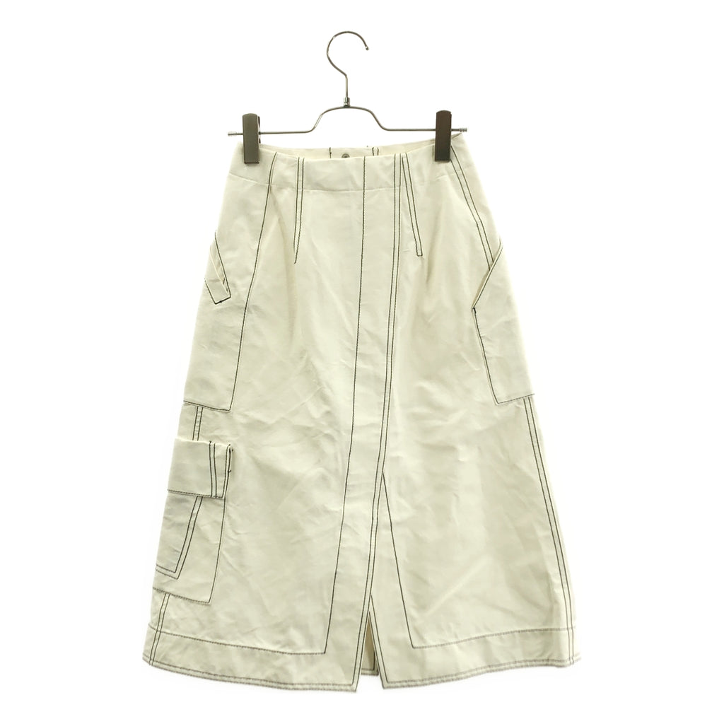 3.1 Phillip Lim / スリーワンフィリップリム | コットン ステッチ ロングスカート | 00 | レディース