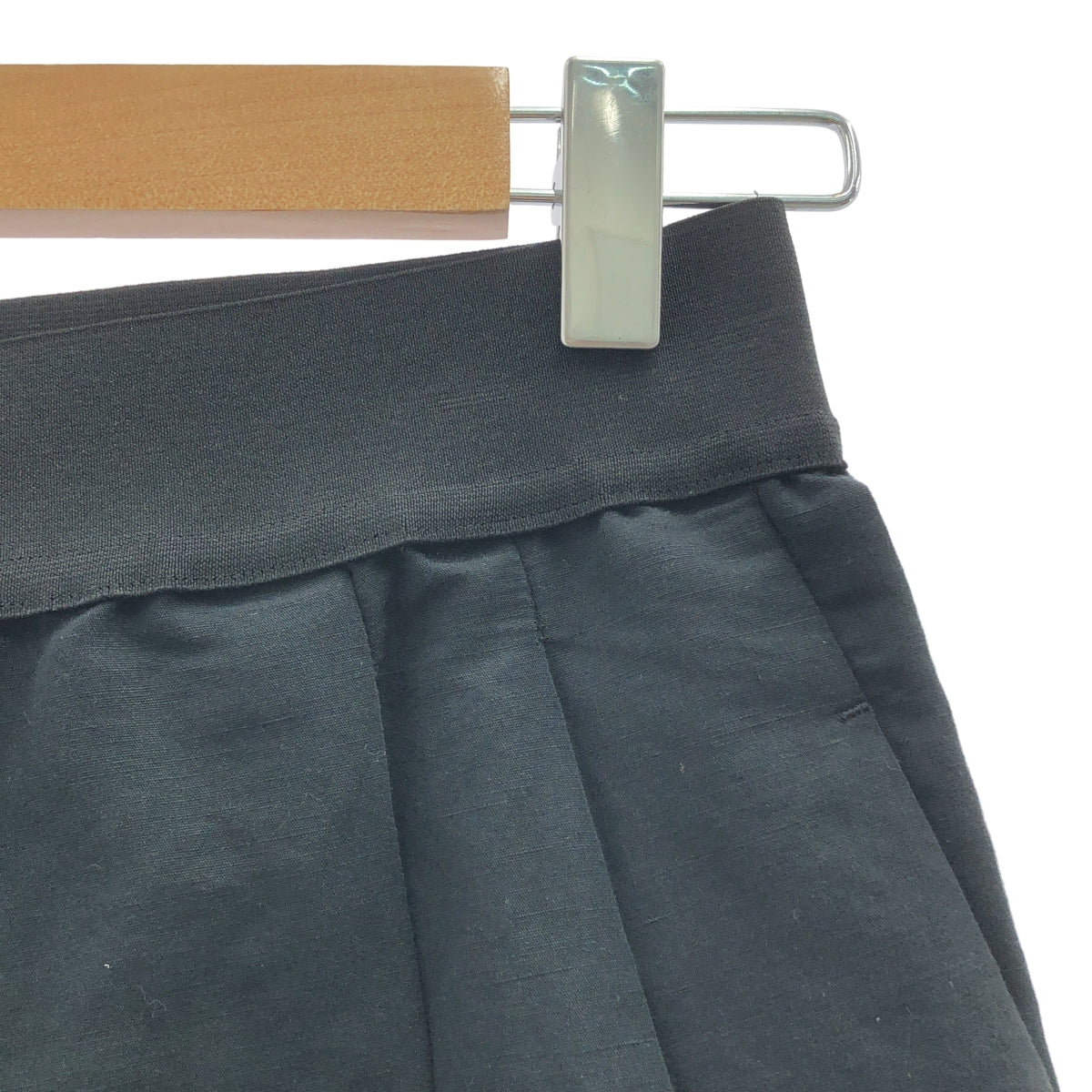 Plage / 플라주 | 2022SS | 웨더 택 와이드 팬츠 | 34 | 블랙 | 여성