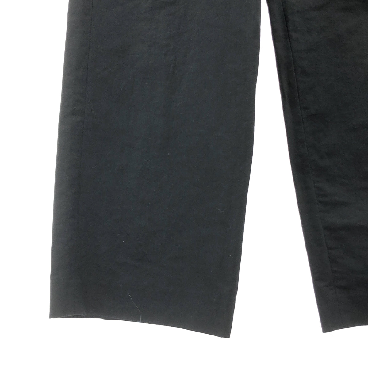 Plage / 플라주 | 2022SS | 웨더 택 와이드 팬츠 | 34 | 블랙 | 여성