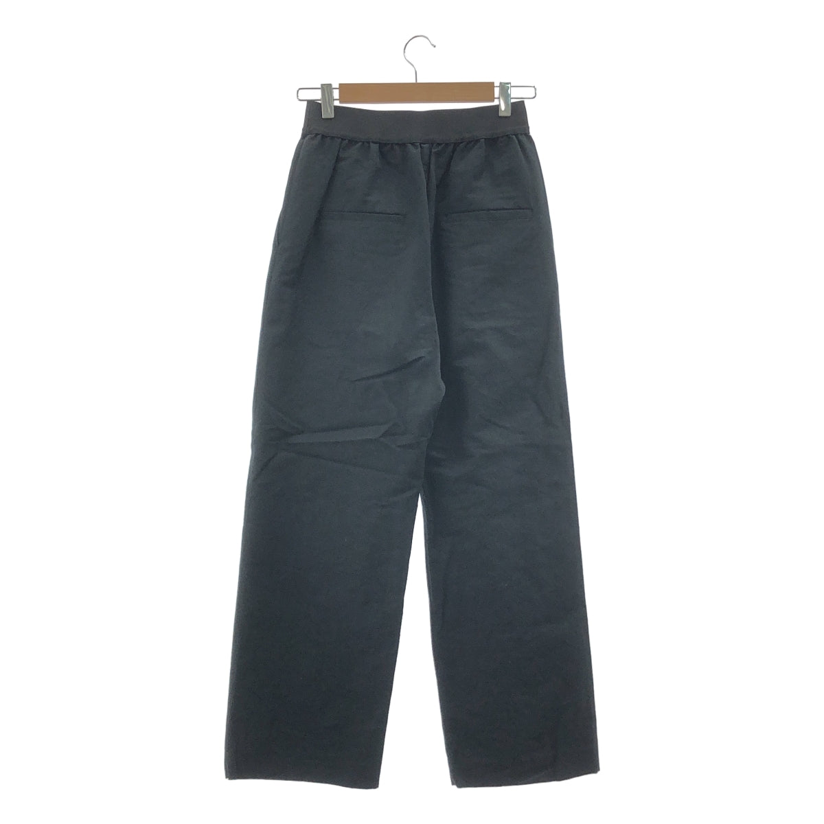 Plage / 플라주 | 2022SS | 웨더 택 와이드 팬츠 | 34 | 블랙 | 여성