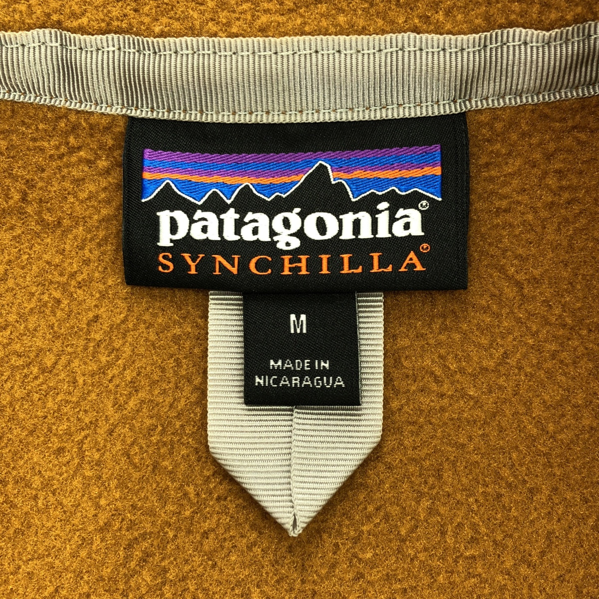 Patagonia / Patagonia | Lightweight Synchilla Snap-T Vest | M | Navy / Brown | Men's