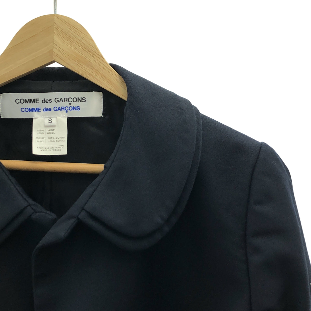 COMME des GARCONS | 羊毛多層領外套 | S尺寸 | 女款