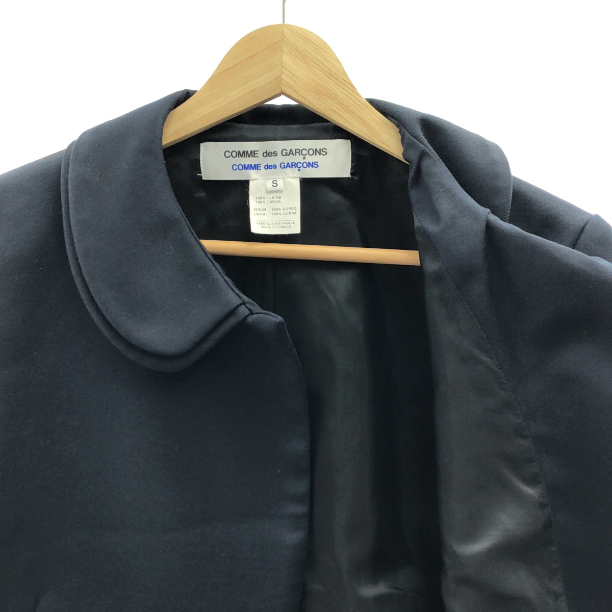 COMME des GARCONS | 羊毛多層領外套 | S尺寸 | 女款