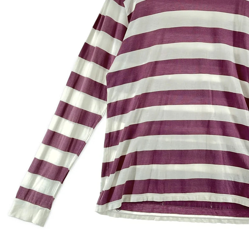 visvim / ビズビム | コットン ボーダー クルーネックカットソー |