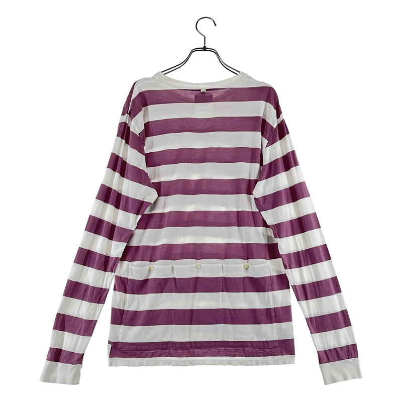 visvim / ビズビム | コットン ボーダー クルーネックカットソー |