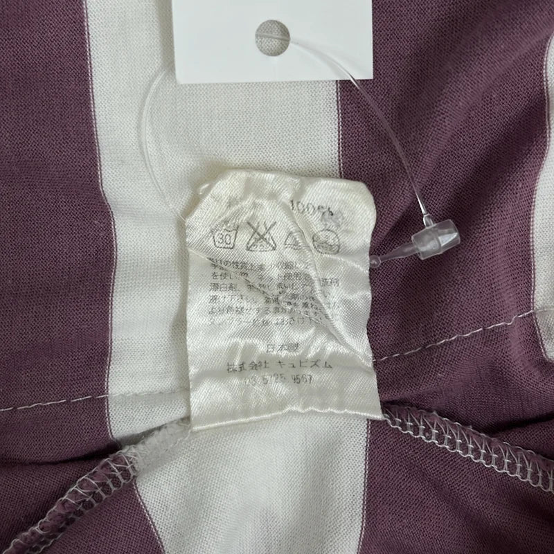 visvim / ビズビム | コットン ボーダー クルーネックカットソー |