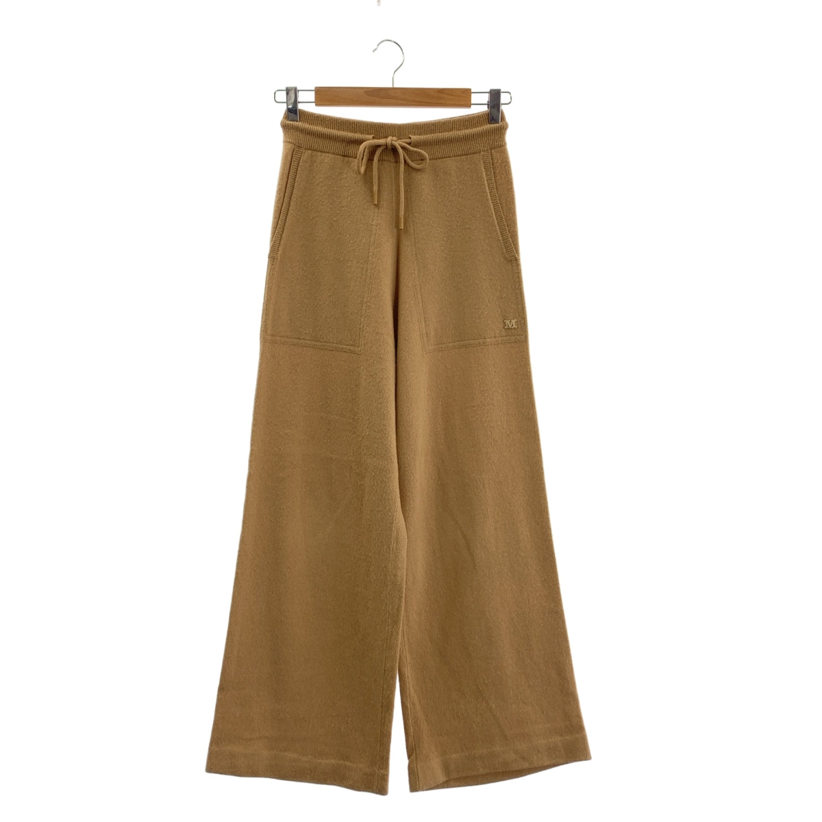Max Mara / 맥스 마라 | 울 캐시미어 니트 와이드 팬츠 | S | 여성