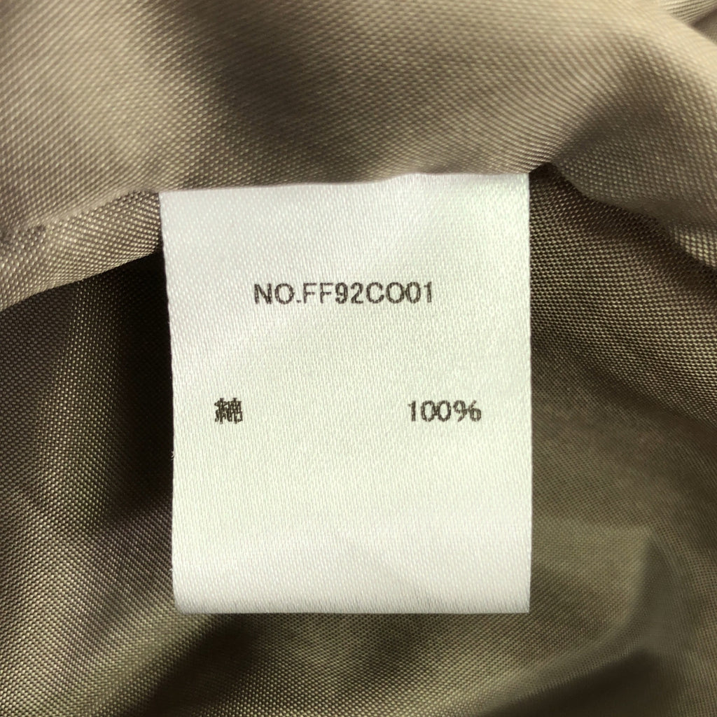 foufou / フーフー | Trench Coat / ベルテッド トレンチコート / 総裏地 | 1 | ベージュ | レディース