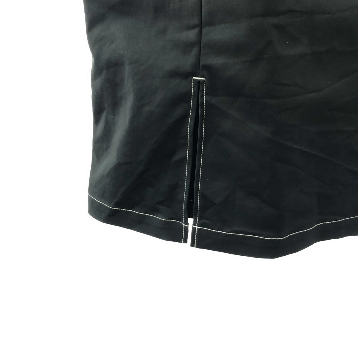 nagonstans / 나곤 스탠스 | 2024SS | layered-like daily jumper skirt 레이어 드라이크 데일리 점퍼 스커트 원피스 | M | 블랙 | 여성