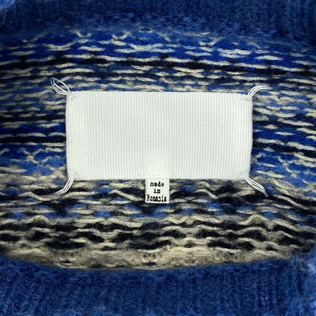 Maison Margiela / メゾンマルジェラ | 2022SS | INTARSIA SWEATER ダメージ加工 ニット | M | レディース