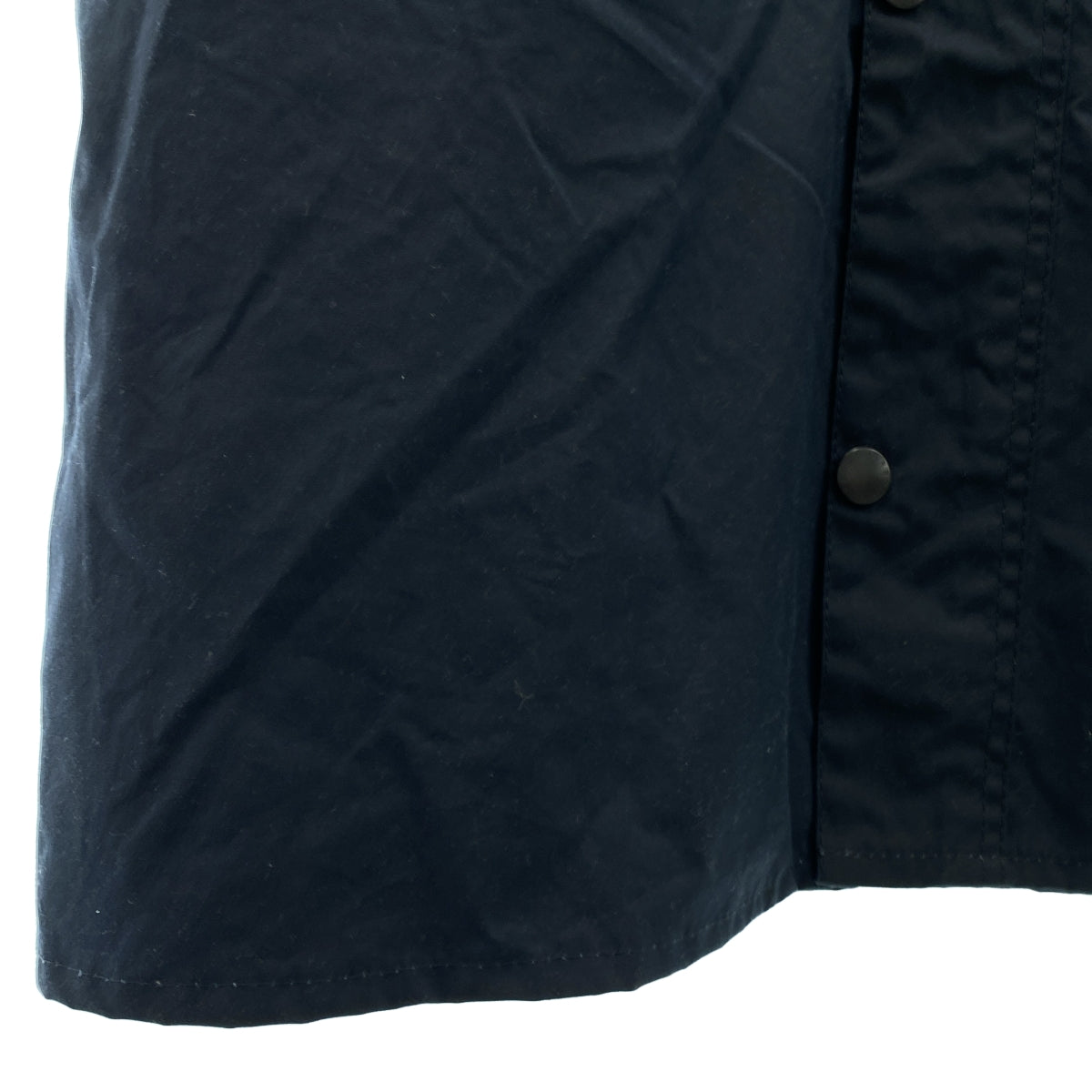 Barbour / 바부아 | HOODED HUNTING COAT 오일 코튼 후드 헌팅 코트 | 38 | 블랙 | 남성