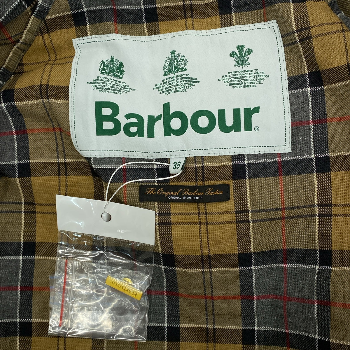 Barbour / 바부아 | HOODED HUNTING COAT 오일 코튼 푸드드 사냥 코트 | 38 | 남성