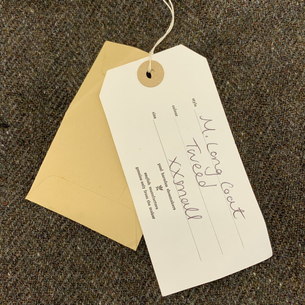 Paul Harnden / ポールハーデン | M.Long Coat / ツイード ロングコート | XXS | メンズ