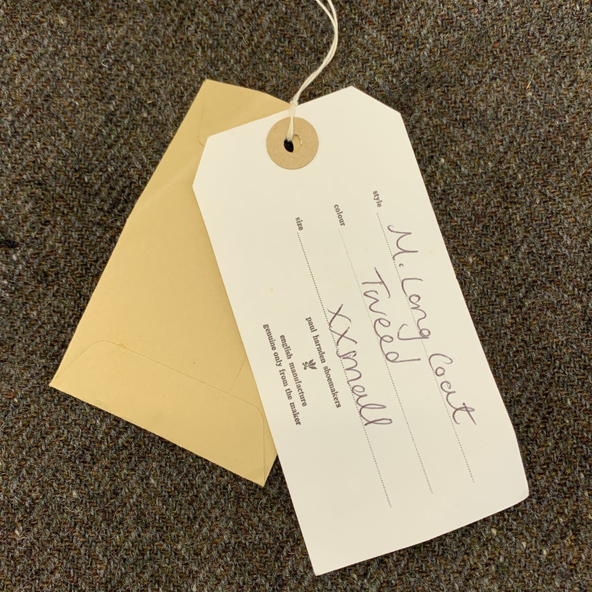 Paul Harnden / ポールハーデン | M.Long Coat / ツイード ロングコート | XXS | メンズ