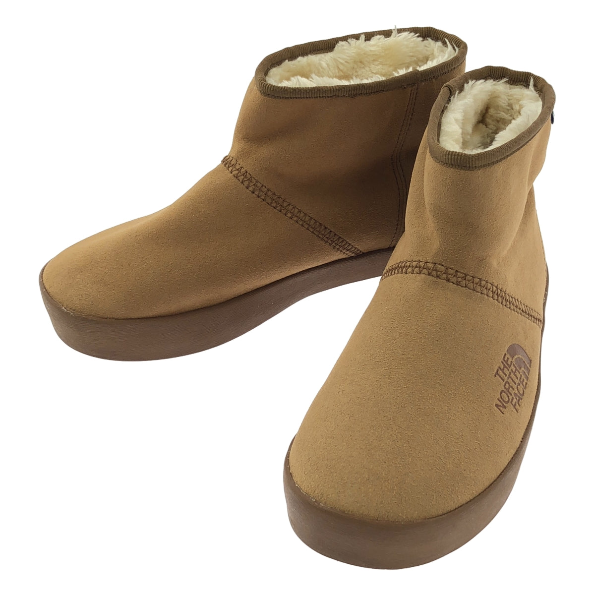 【美品】  THE NORTH FACE / ザノースフェイス | WINTER CAMP BOOTIE SHORT ウィンターキャンプブーティー ショート ブーツ | 23 | ブラウン | レディース