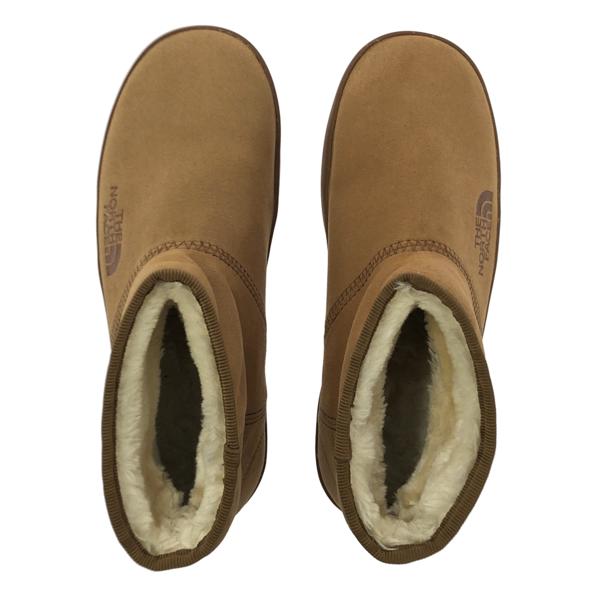 【美品】  THE NORTH FACE / ザノースフェイス | WINTER CAMP BOOTIE SHORT ウィンターキャンプブーティー ショート ブーツ | 23 | ブラウン | レディース