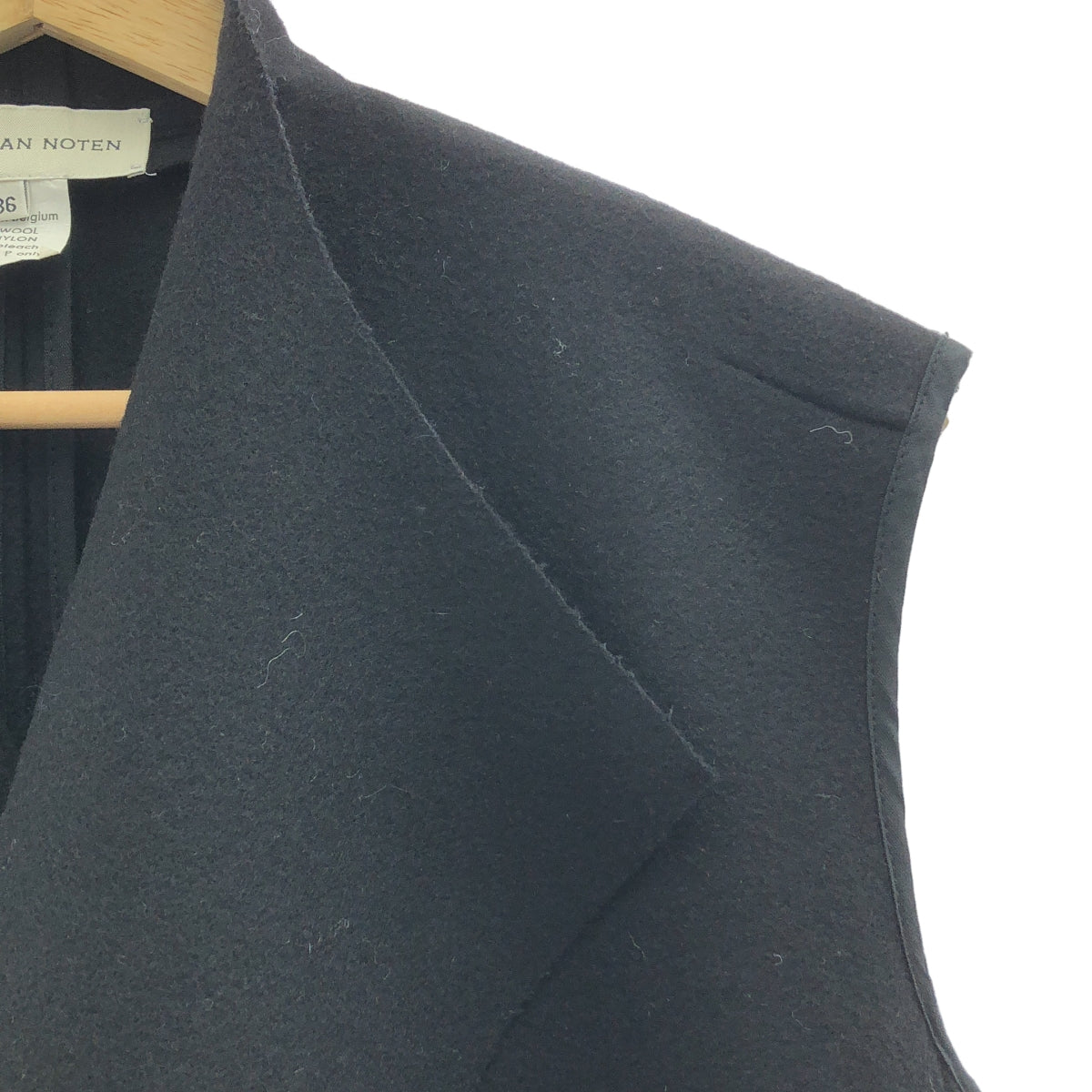 DRIES VAN NOTEN | 羊毛無袖裹身大衣 | 36碼 | 女款