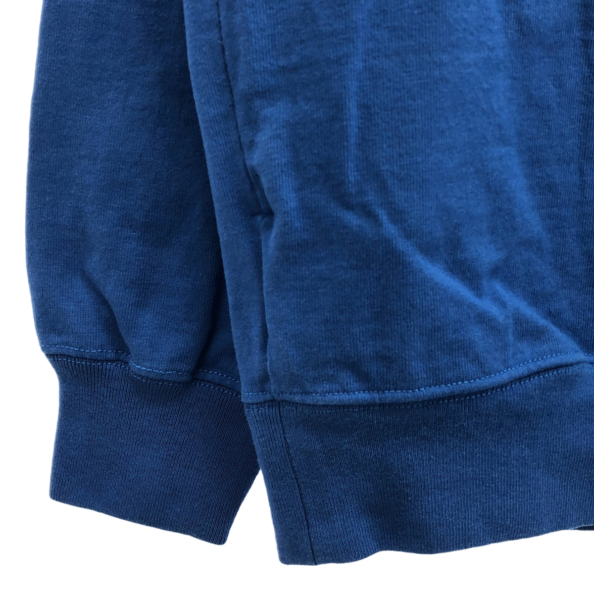 北面紫標 | 2024秋冬 | 9.5盎司棉質平紋針織野戰套頭衫 | S |皇家藍 |男士