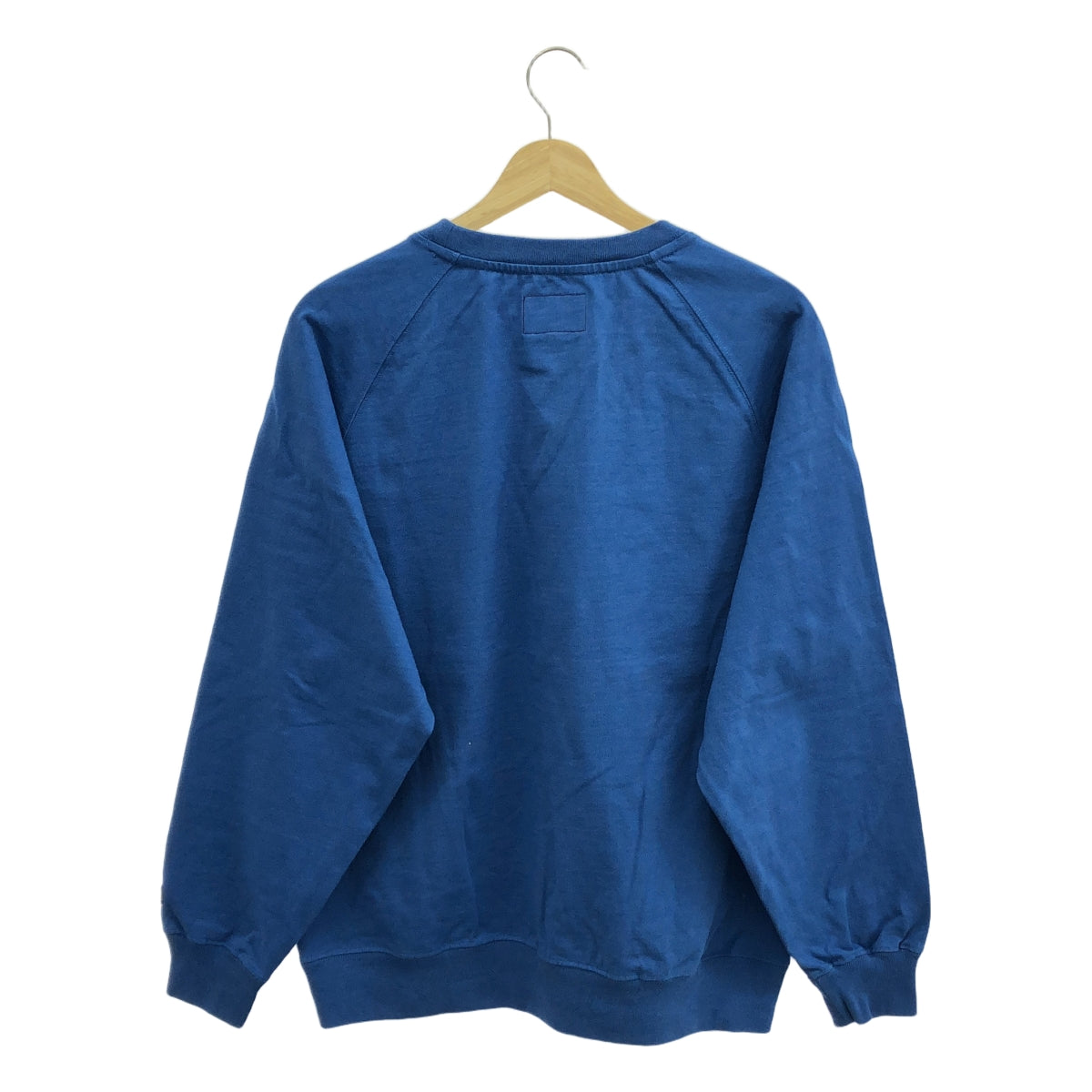 北面紫標 | 2024秋冬 | 9.5盎司棉質平紋針織野戰套頭衫 | S |皇家藍 |男士