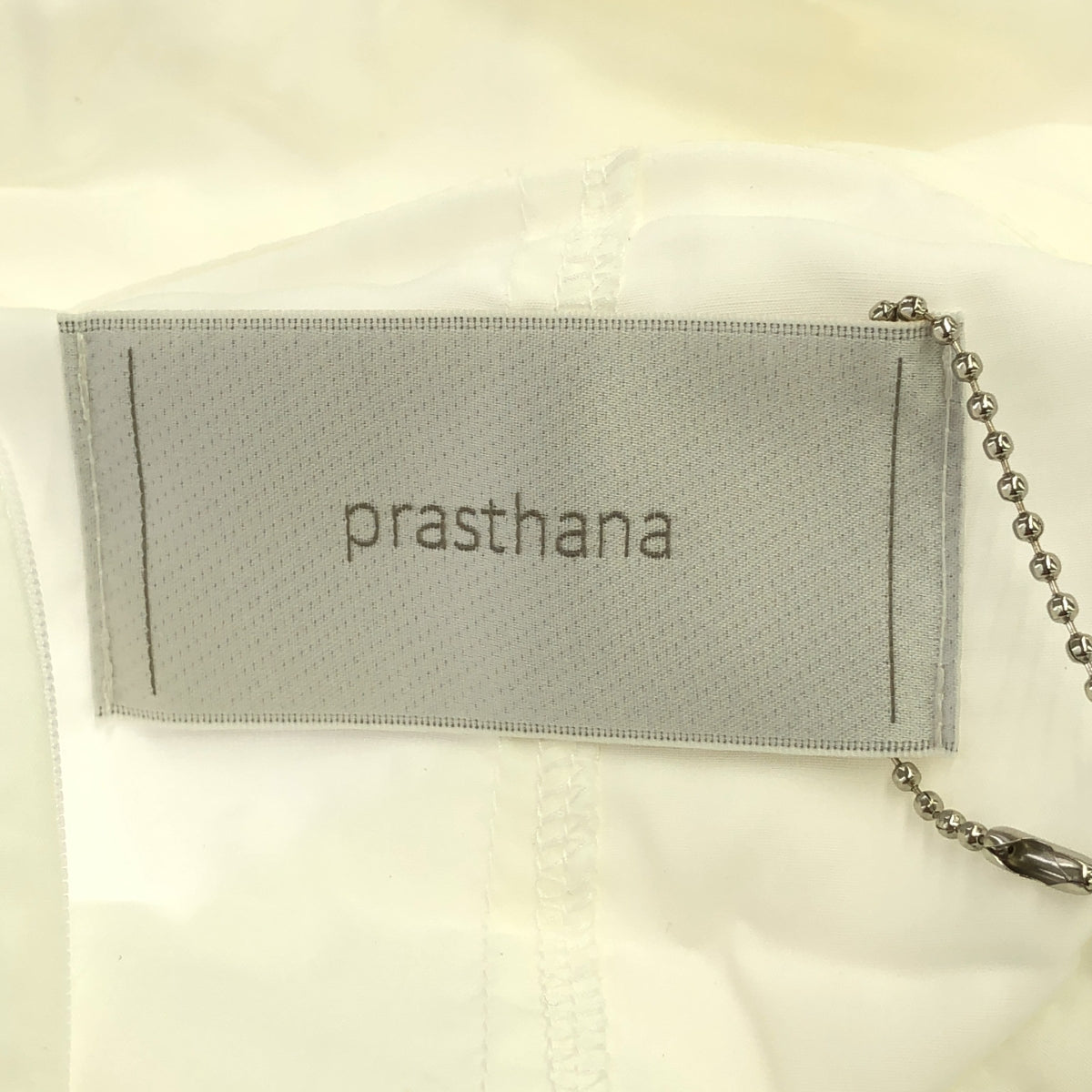 【신품】 prasthana / 프라스타나 | hooded long sleeper | M | 화이트 | 남성